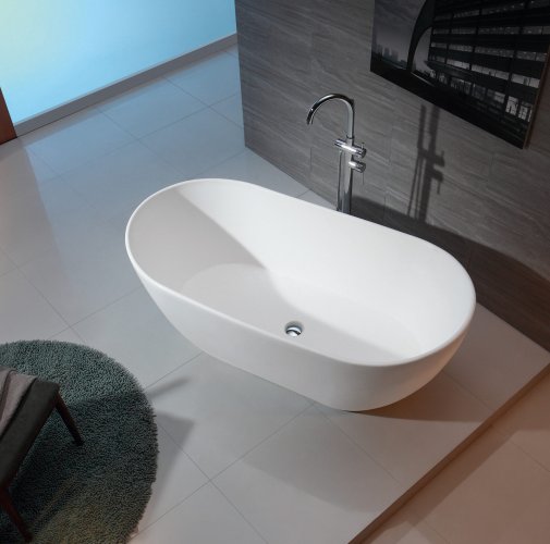 Bồn tắm đặt sàn đúc nguyên khối BT 30512S